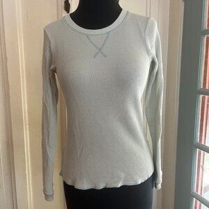 Everlane Pale Blue Long Sleeve Thermal